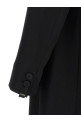 Crepe wool coat Black Crepe wool coat Black