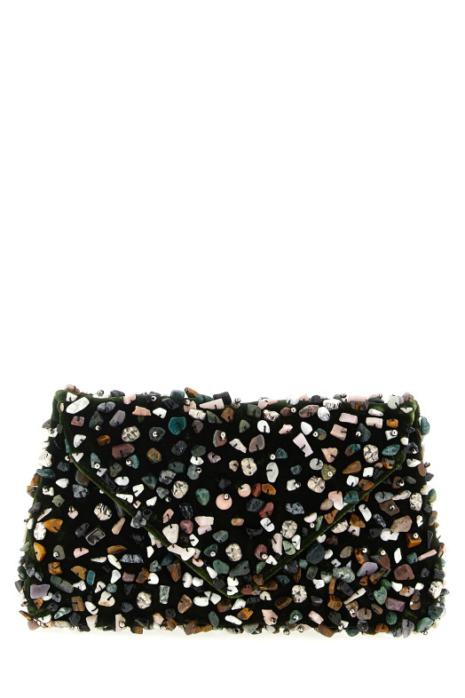 'Embellished Envelope' clutch Green 'Embellished Envelope' clutch Green