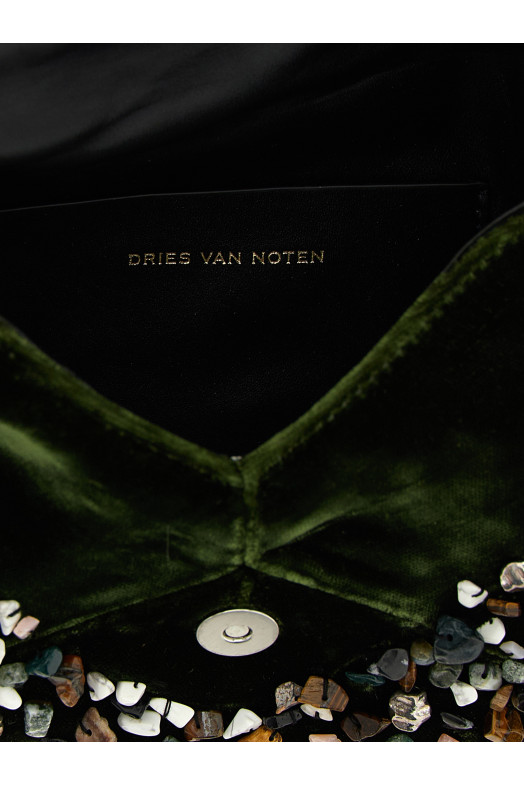 'Embellished Envelope' clutch Green 'Embellished Envelope' clutch Green