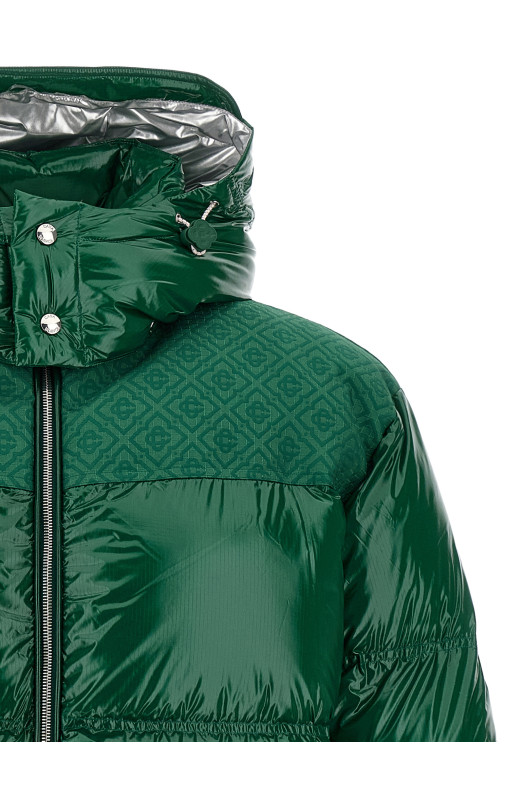 'Nylon Puffer' down jacket Green 'Nylon Puffer' down jacket Green