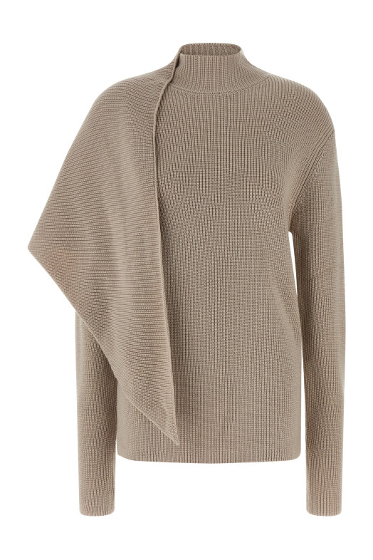 Свитер «Wrap» Бежевый ESUW2510062SOSO Свитер «Wrap» Бежевый ESUW2510062SOSO