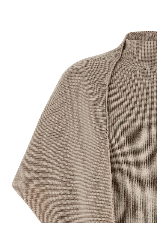 Свитер «Wrap» Бежевый ESUW2510062SOSO Свитер «Wrap» Бежевый ESUW2510062SOSO