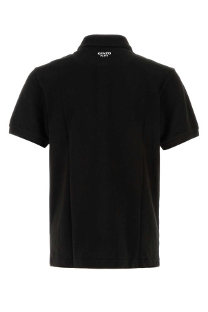 Black piquet polo shirt KENZO (FF65PO1534PU) Black piquet polo shirt KENZO (FF65PO1534PU)