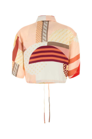 Printed silk shirt FENDI (FS8278AUQM) Printed silk shirt FENDI (FS8278AUQM)