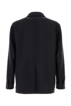 Midnight blue wool jacket TOM FORD (OJM021FMW058)
