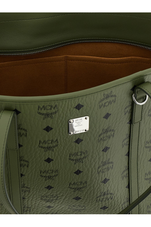 Medium 'Toni' shopping bag Green Medium 'Toni' shopping bag Green