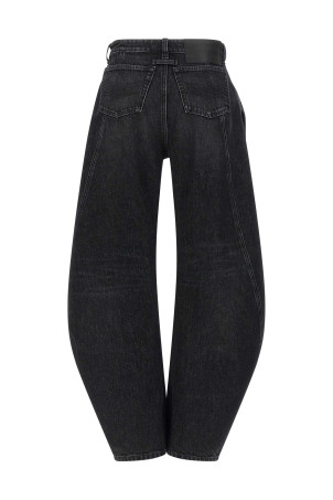 Low waist jeans Black