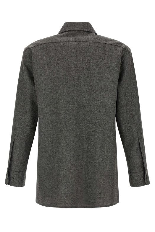 Canvas shirt  Gray