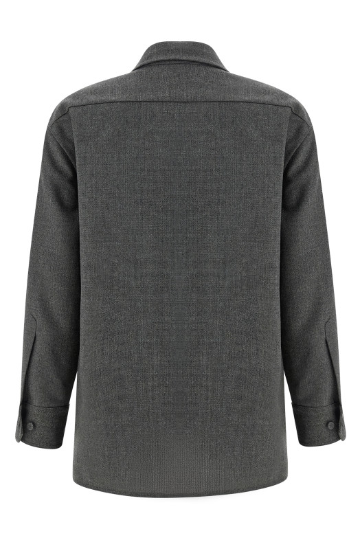 Canvas shirt  Gray