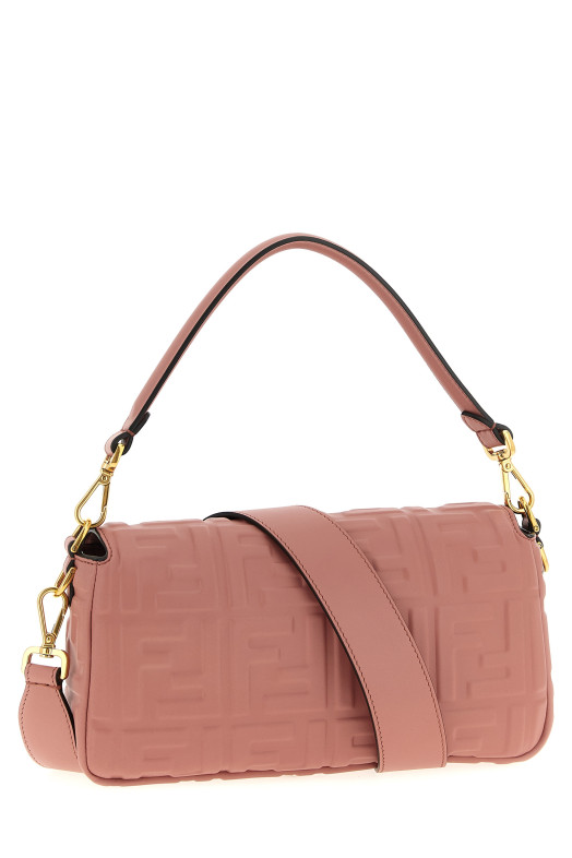 Средняя сумка через плечо «Багет» Розовая 8BR600AT57F1TV1