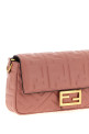 Средняя сумка через плечо «Багет» Розовая 8BR600AT57F1TV1