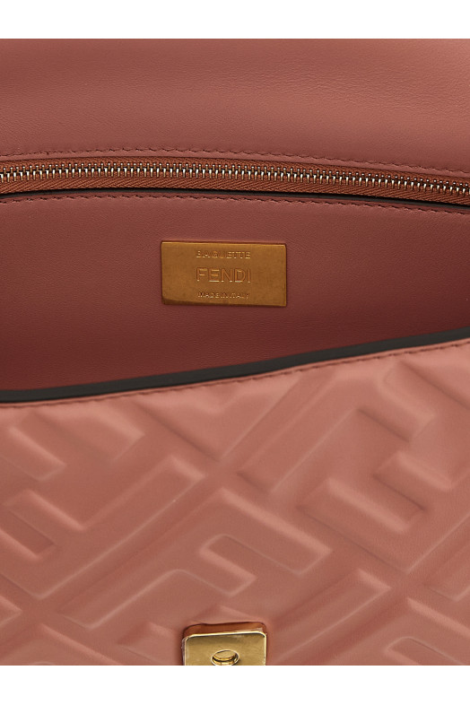 Средняя сумка через плечо «Багет» Розовая 8BR600AT57F1TV1