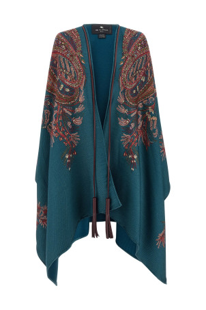 Floral paisley cape Multicolor Floral paisley cape Multicolor