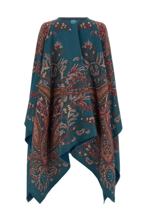 Floral paisley cape Multicolor Floral paisley cape Multicolor