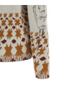 Jacquard pattern sweater Gray Jacquard pattern sweater Gray