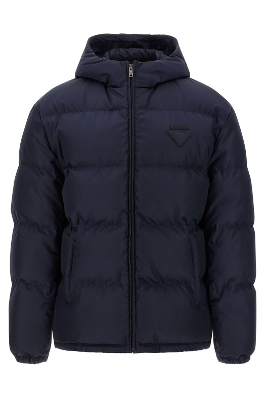 Re-Nylon down jacket Blue