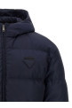 Re-Nylon down jacket Blue