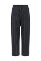 'Dazzling Chalk Stripe Embroidery' joggers Gray 'Dazzling Chalk Stripe Embroidery' joggers Gray