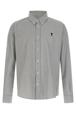 'Ami De Coeur' striped shirt Black-grey 'Ami De Coeur' striped shirt Black-grey