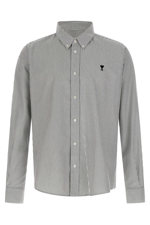 'Ami De Coeur' striped shirt Black-grey 'Ami De Coeur' striped shirt Black-grey