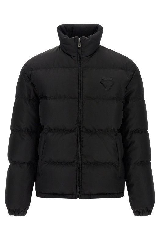 Re-Nylon down jacket Black