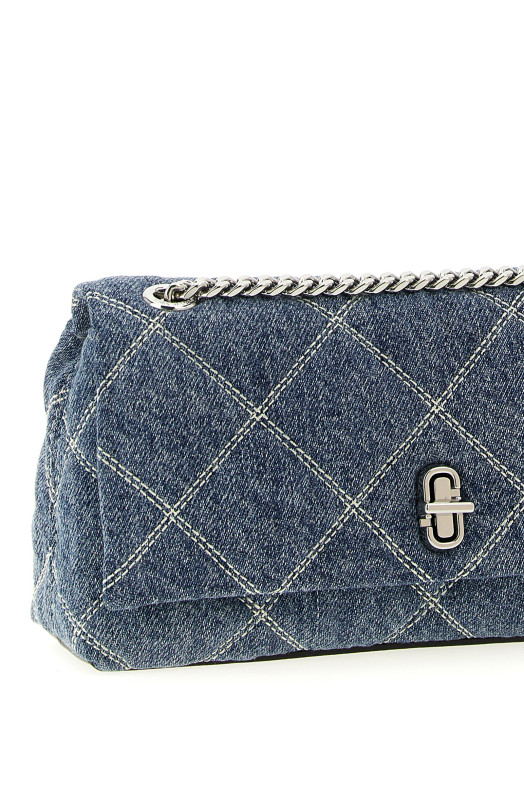 Сумка через плече «The Quilted Denim Dual Chain» Синя 2P5SMN020S03416 Сумка через плече «The Quilted Denim Dual Chain» Синя 2P5SMN020S03416