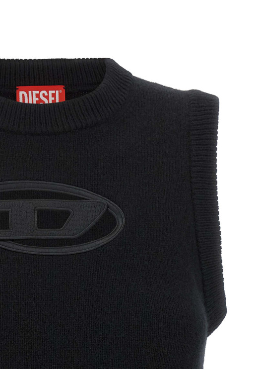 DIESEL 'M-Argarin-Sl' жилет Черный A175100KCAE9XXA