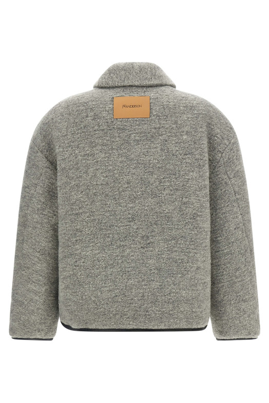 Куртка «Contrast Trim Casual» Сіра JK0394PG1820905 Куртка «Contrast Trim Casual» Сіра JK0394PG1820905