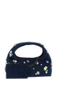 'The Gem Denim Mini Sack' handbag Blue