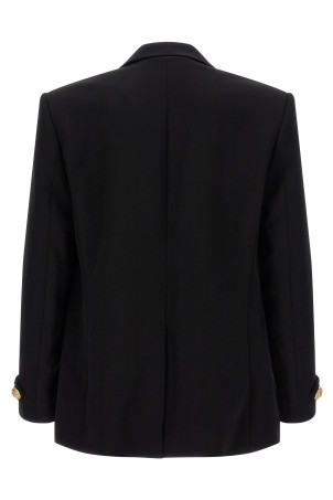 Блейзер з вишивкою у вигляді листя Чорний BALMAIN FH1SM176PD09EAD Блейзер з вишивкою у вигляді листя Чорний BALMAIN FH1SM176PD09EAD