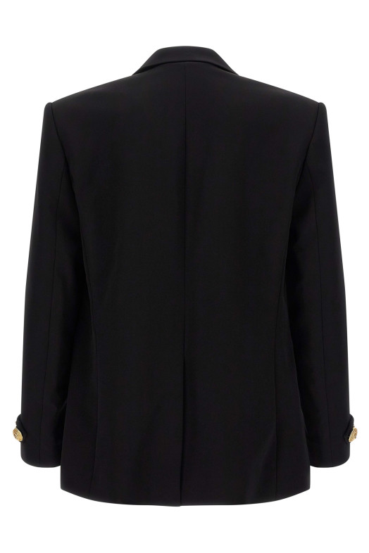 Блейзер з вишивкою у вигляді листя Чорний BALMAIN FH1SM176PD09EAD Блейзер з вишивкою у вигляді листя Чорний BALMAIN FH1SM176PD09EAD