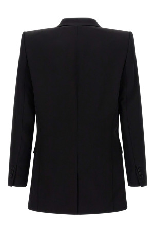 Блейзер з вишивкою у вигляді листя Чорний BALMAIN FH1SE286PD09EAD Блейзер з вишивкою у вигляді листя Чорний BALMAIN FH1SE286PD09EAD