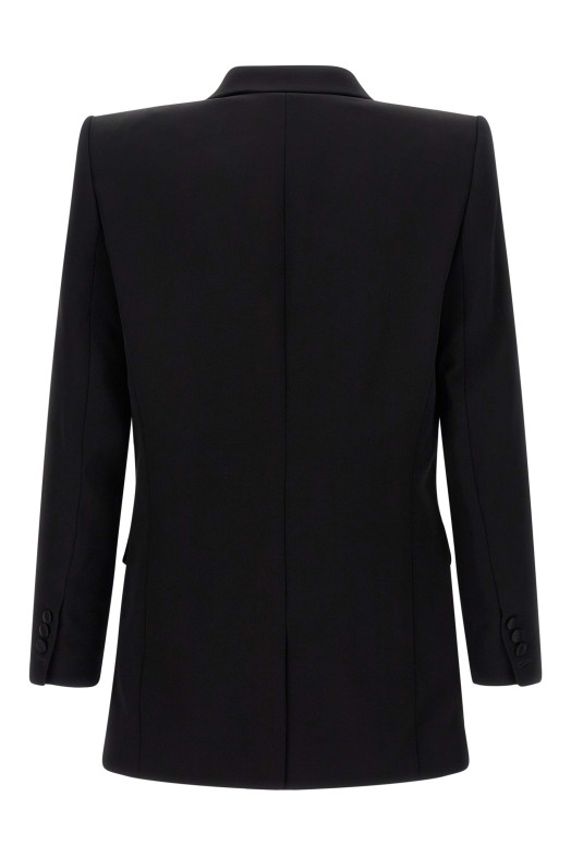 Блейзер з вишивкою у вигляді листя Чорний BALMAIN FH1SE286PD09EAD Блейзер з вишивкою у вигляді листя Чорний BALMAIN FH1SE286PD09EAD