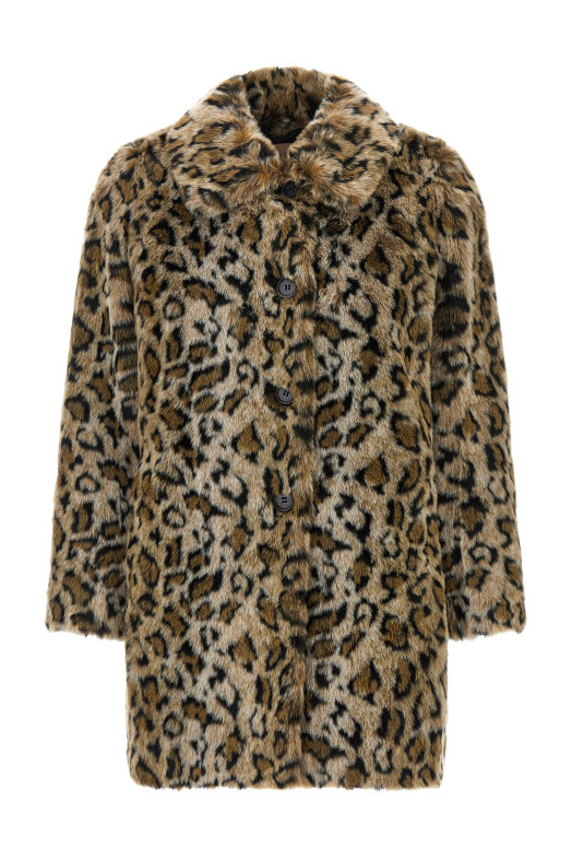 Пальто Animalier Multicolor TWIN SET 252TP211012779 Пальто Animalier Multicolor TWIN SET 252TP211012779
