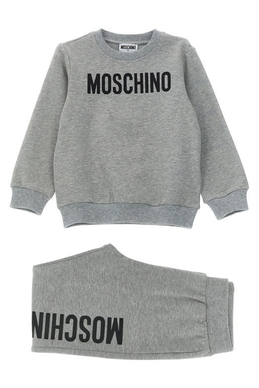 Комплект: світшот + джоггери Сірий MOSCHINO KID TEEN HUK04ELDA21GRIGIOCHIARO Комплект: світшот + джоггери Сірий MOSCHINO KID TEEN HUK04ELDA21GRIGIOCHIARO