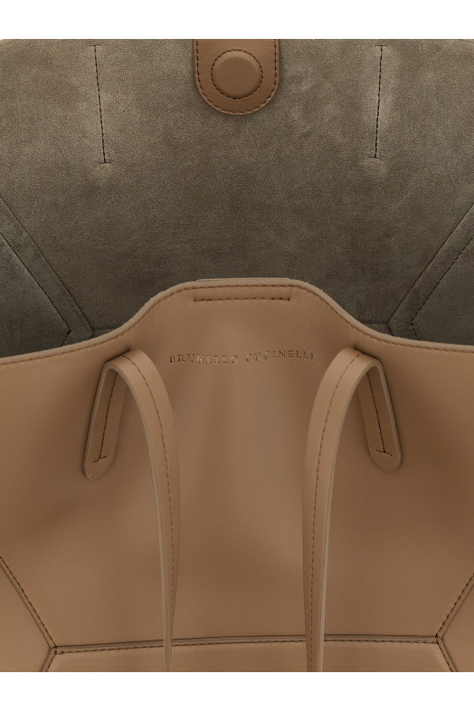 'BC Duo' large shoulder bag Beige 'BC Duo' large shoulder bag Beige