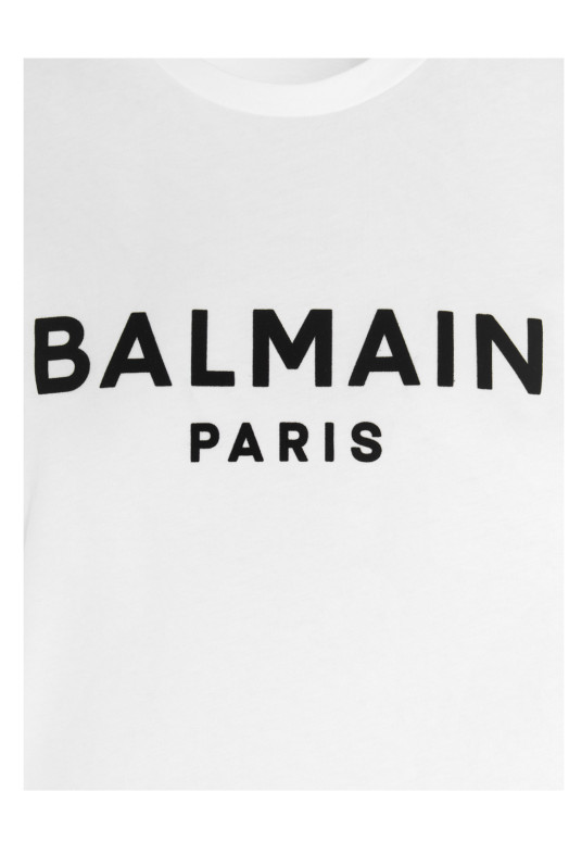 Logo print T-shirt Black-grey