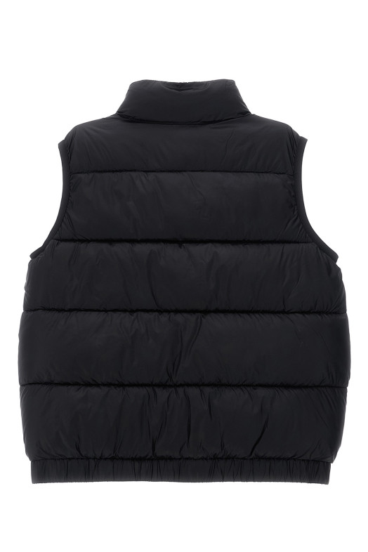 Жилет з логотипом Чорний MOSCHINO KID TEEN HQS02KL3A32NEROBLACK Жилет з логотипом Чорний MOSCHINO KID TEEN HQS02KL3A32NEROBLACK