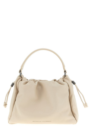 BRUNELLO CUCINELLI 'Bucket Mellow' маленькая сумочка Бежевый MBGPD3610C8905 BRUNELLO CUCINELLI 'Bucket Mellow' маленькая сумочка Бежевый MBGPD3610C8905