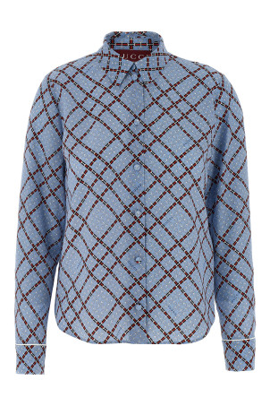 Clamp print shirt Multicolor