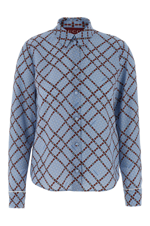 Clamp print shirt Multicolor