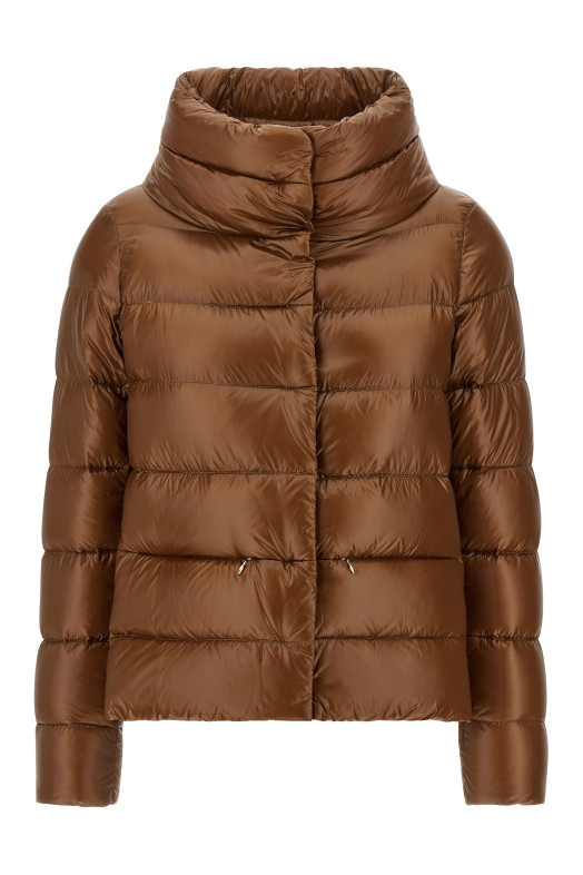 Пуховик з монограмою Коричневий HERNO PI001781D12017Z8160