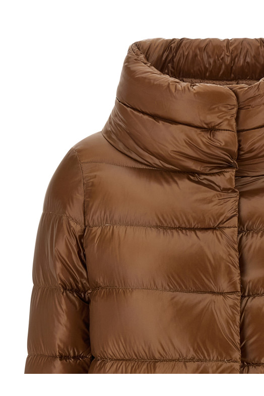 Пуховик з монограмою Коричневий HERNO PI001781D12017Z8160