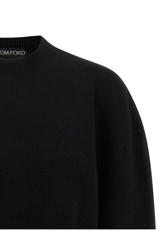 Толстовка, черная. Черная TOM FORD MAK1414YAX983LB999 Толстовка, черная. Черная TOM FORD MAK1414YAX983LB999