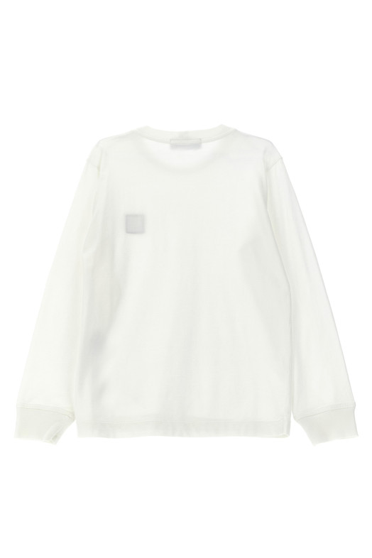 Футболка з логотипом Біла STONE ISLAND JUNIOR K2S162100003S0047V0099 Футболка з логотипом Біла STONE ISLAND JUNIOR K2S162100003S0047V0099