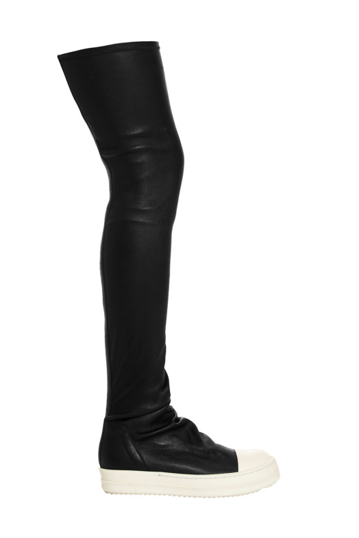 Ботинки «High Stocking Sneaks» Черно-серые RP02E4893LS911