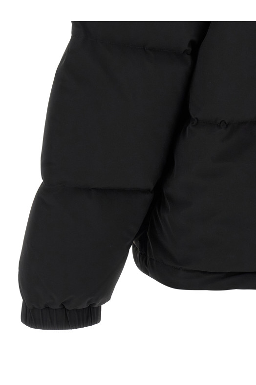 Logo down jacket Black Logo down jacket Black