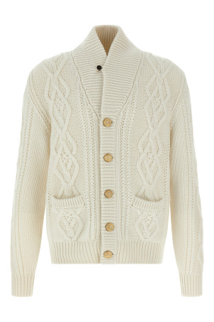 Cashmere cardigan White Cashmere cardigan White