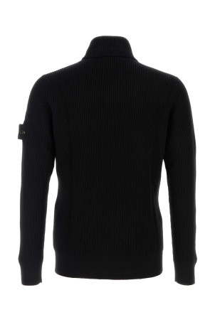 Black wool sweater Black STONE ISLAND (5100052C2) Black wool sweater Black STONE ISLAND (5100052C2)