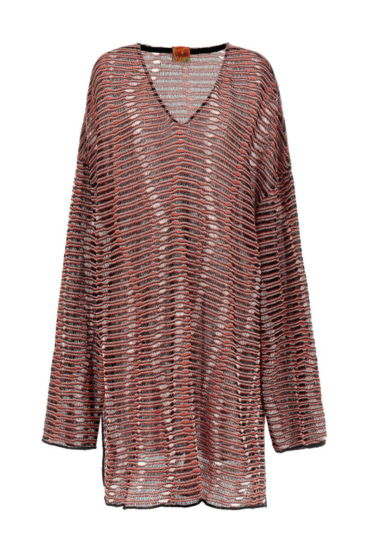 Wave Jacquard' sweater Multicolor